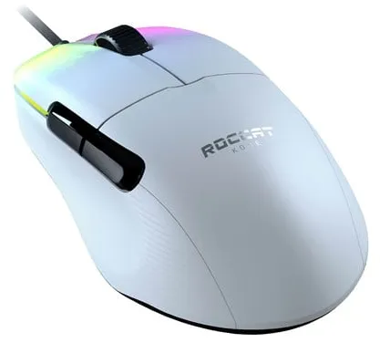 ROCCAT KONE PRO - Spelmus - Optisk - 5 knappar - Vit