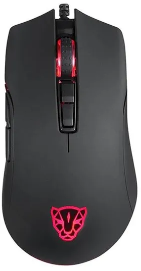 Motospeed V70 Wired Gaming Mouse Black - Gamingmus - Svart