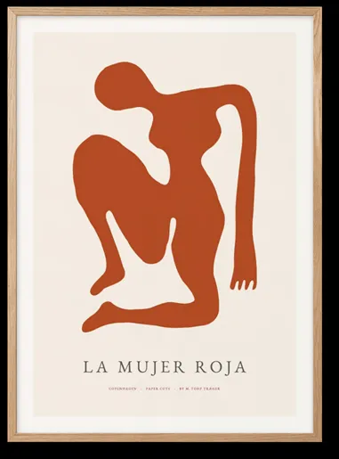 Peléton Red Woman 70x100 Affisch