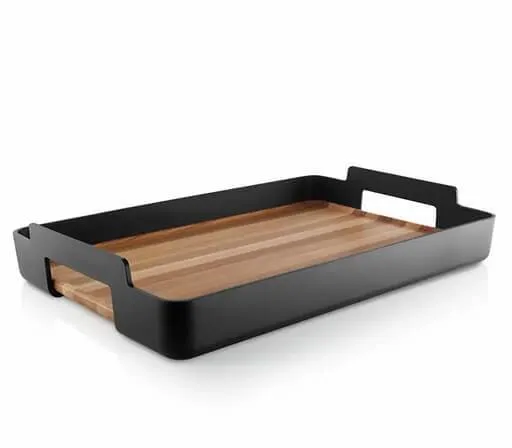 Eva Solo Nordic Kitchen rektangulär serveringsbricka 50x34 cm - Karboniserad bambu