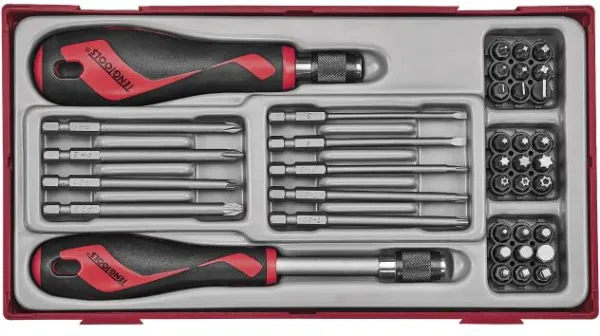 Teng Tools Bit-skruvmejselset TTMDQ38 med 38 delar