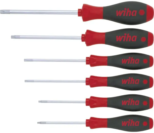 Wiha Skruvmejselset SoftFinish 6-delat - Torx