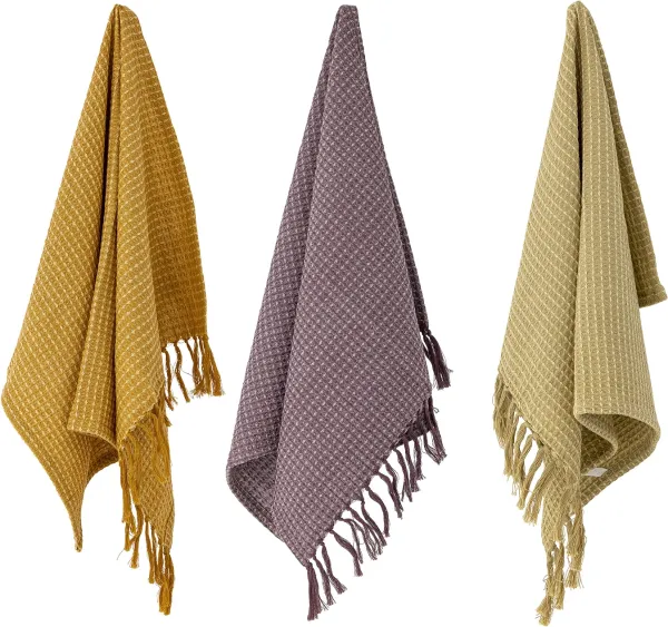 Paprika, Diskhandduk, orange, bomull