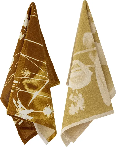 Celleste, Kökshandduk, gul, bomull